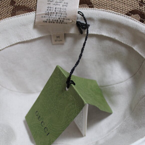 NWT GUCCI GG Jumbo Maxi Giant Fedora Bucket Hat M 57 cm 681256 UNISEX main image 4